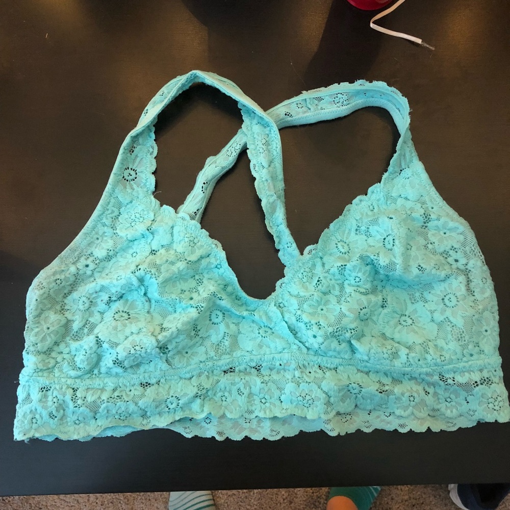 Blue aerie bralette